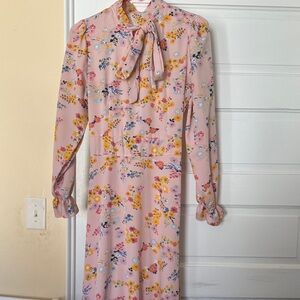 Floral Pink Dress